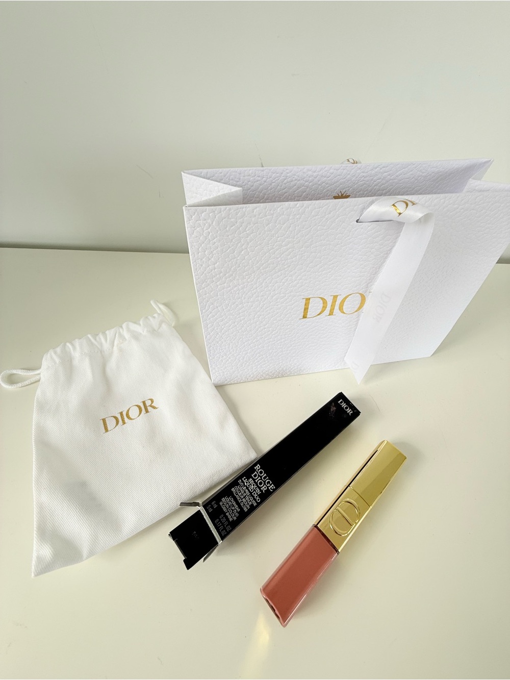 DIOR Rouge Dior Sequin Liquid Duo - Limited Edition | 220 RIBBONS